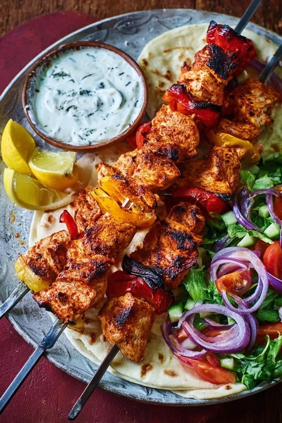 Chicken and Bacon Shish Kabobs Recipe