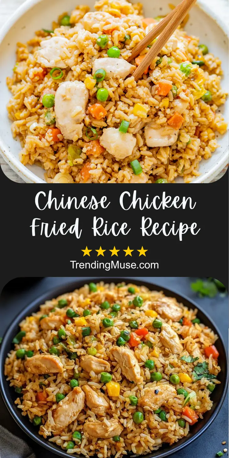 Chicken Fried Rice, Chinese Fried Rice, Chicken Fried Rice Recipe, Asian-style Fried Rice Recipe