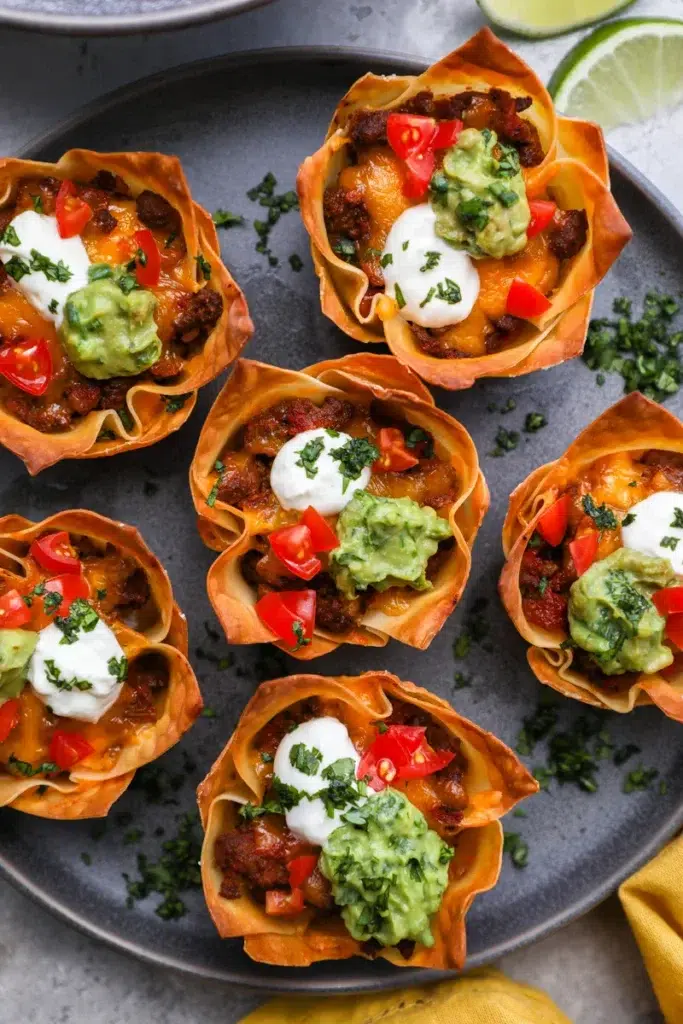 Easy Taco Cups Recipe