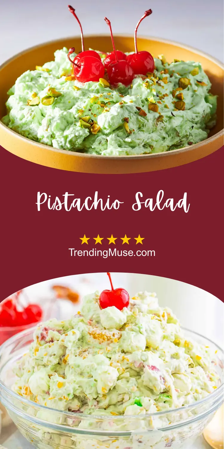Pistachio Salad, Pistachio Salad Recipe, Healthy Pistachio Salad Recipe, How To Make Pistachio Salad, Pistachio Pudding