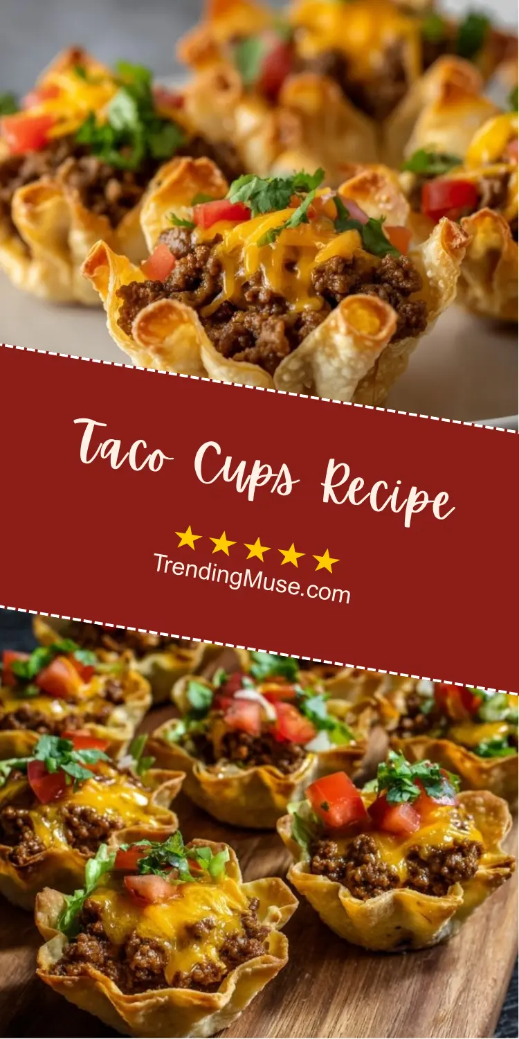 Taco Cups Recipe