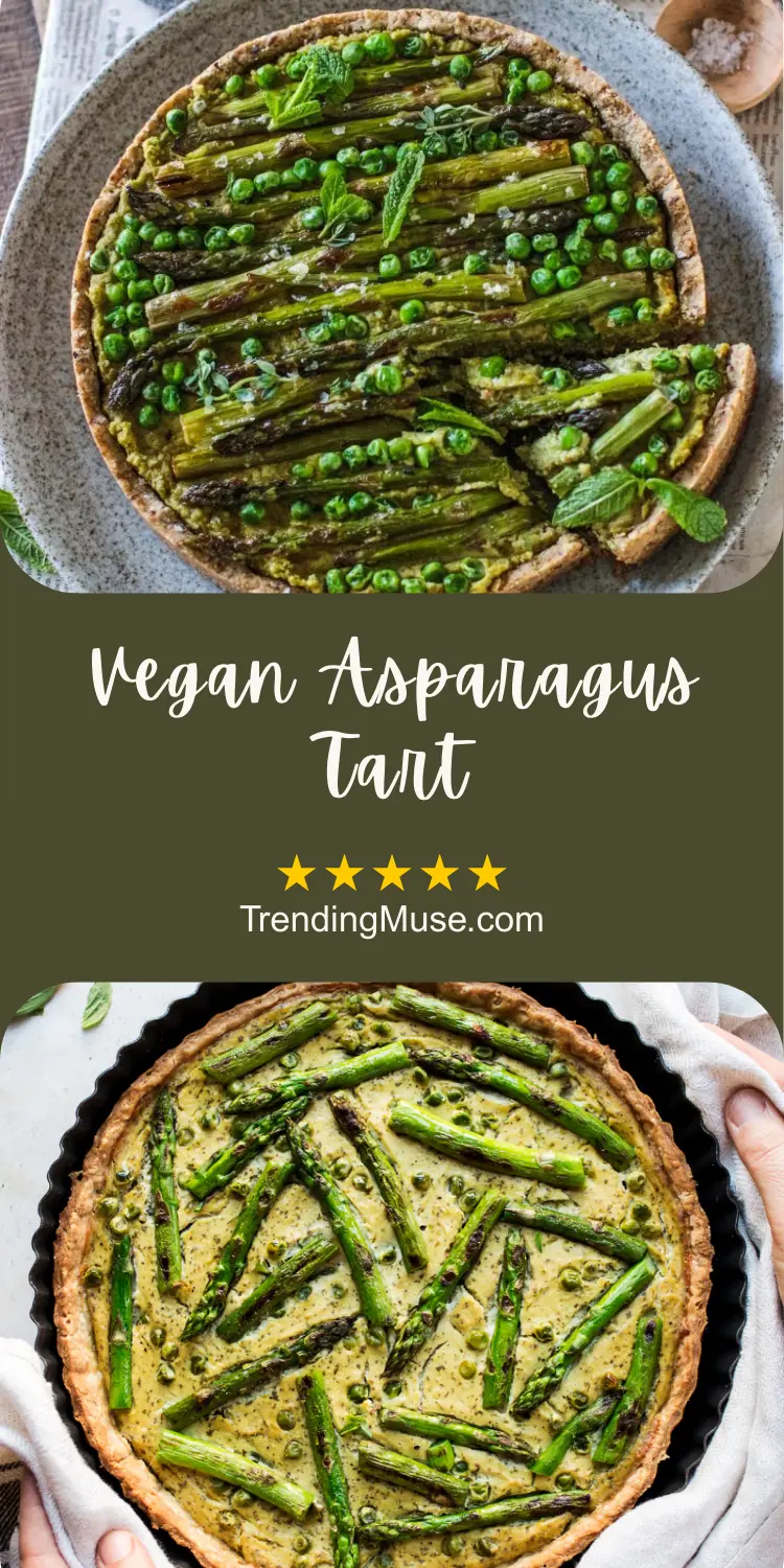 Vegan Asparagus Tart
