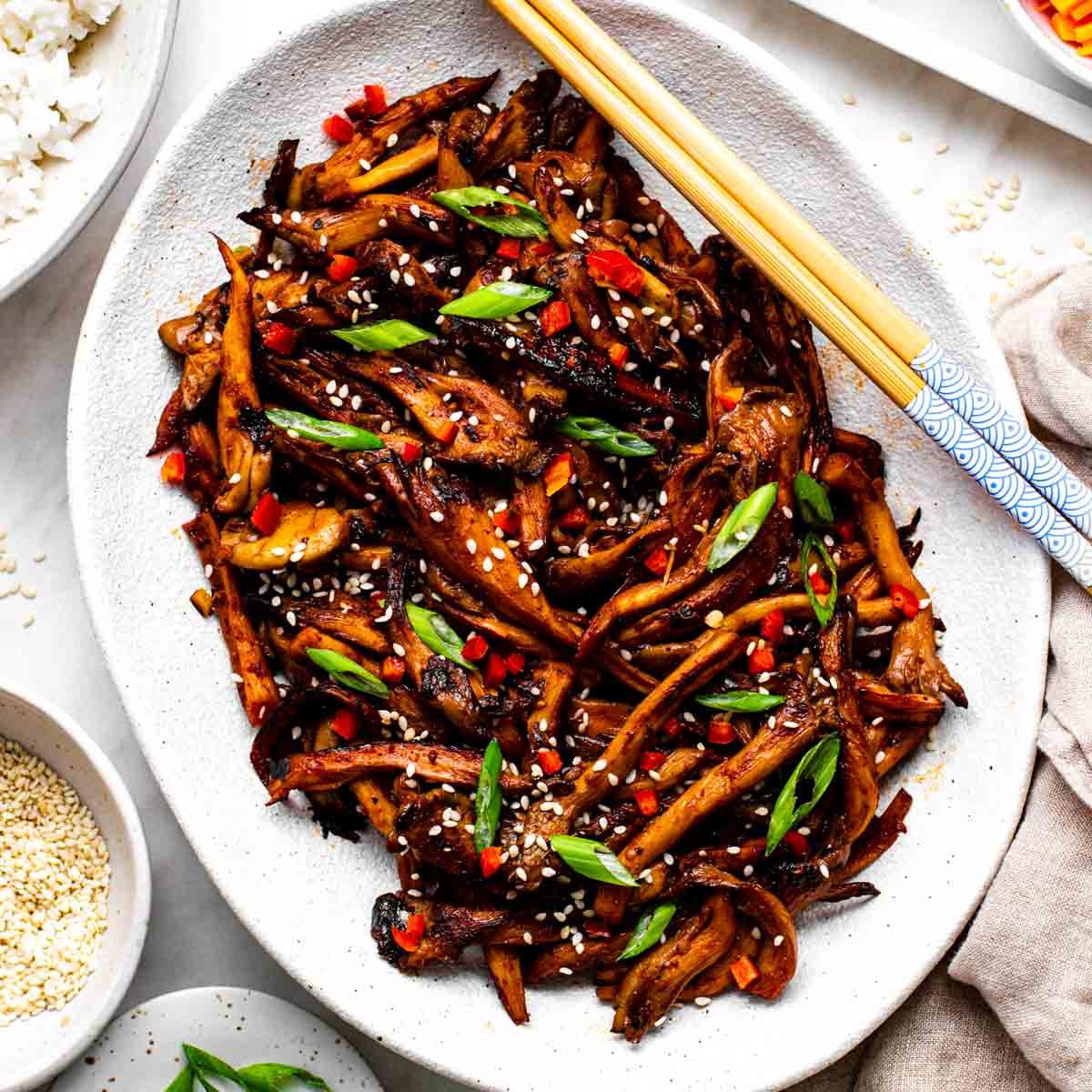Vegan Bulgogi (Korean BBQ “Beef”)