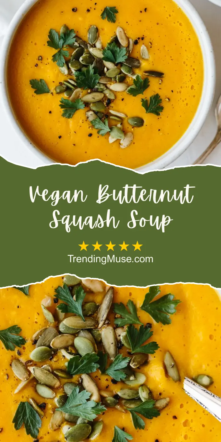 Vegan Butternut Squash Soup