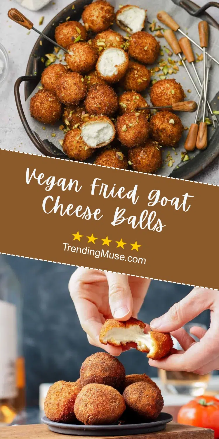 Vegan Cheese Balls, Vegan Fried Goat Cheese Balls, Vegan Goat Cheese Balls, Vegan Cheese Curds, Vegan Cheese Balls Fried