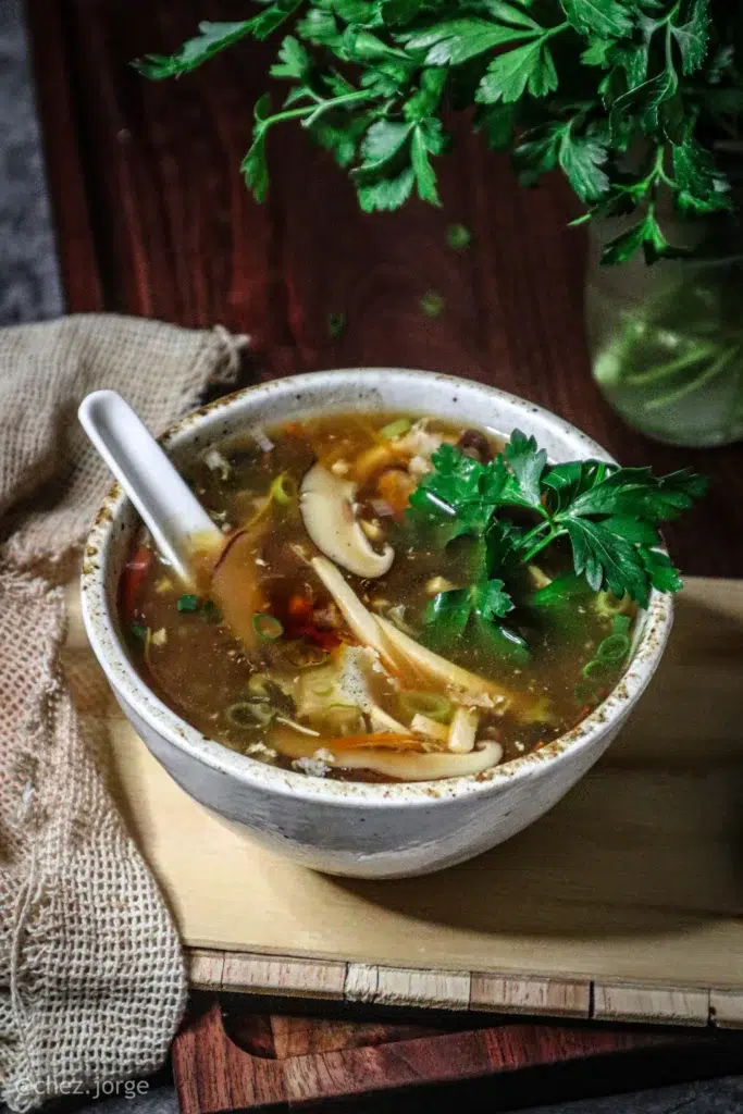 Vegan Hot and Sour Soup