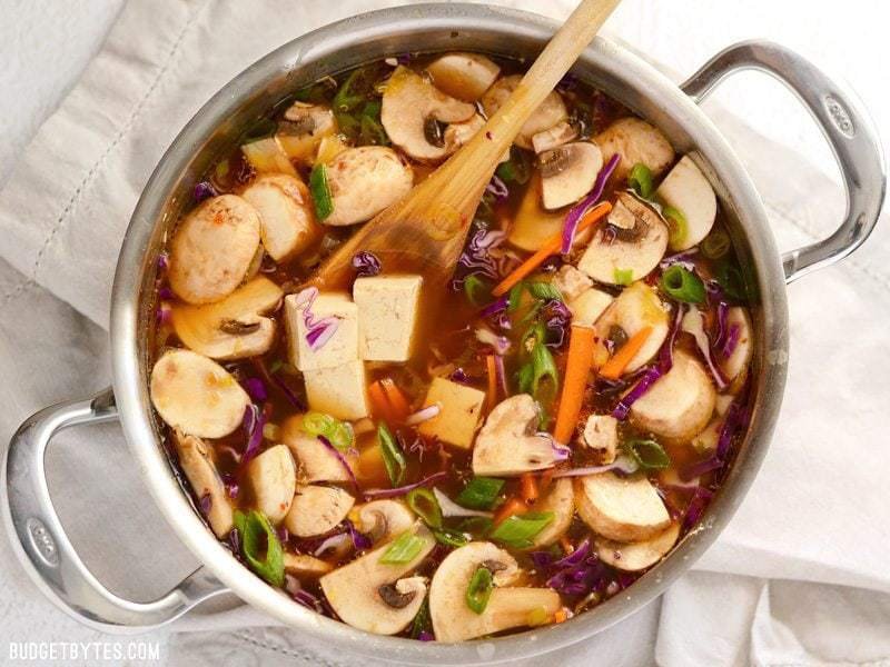 Vegan Hot and Sour Soup