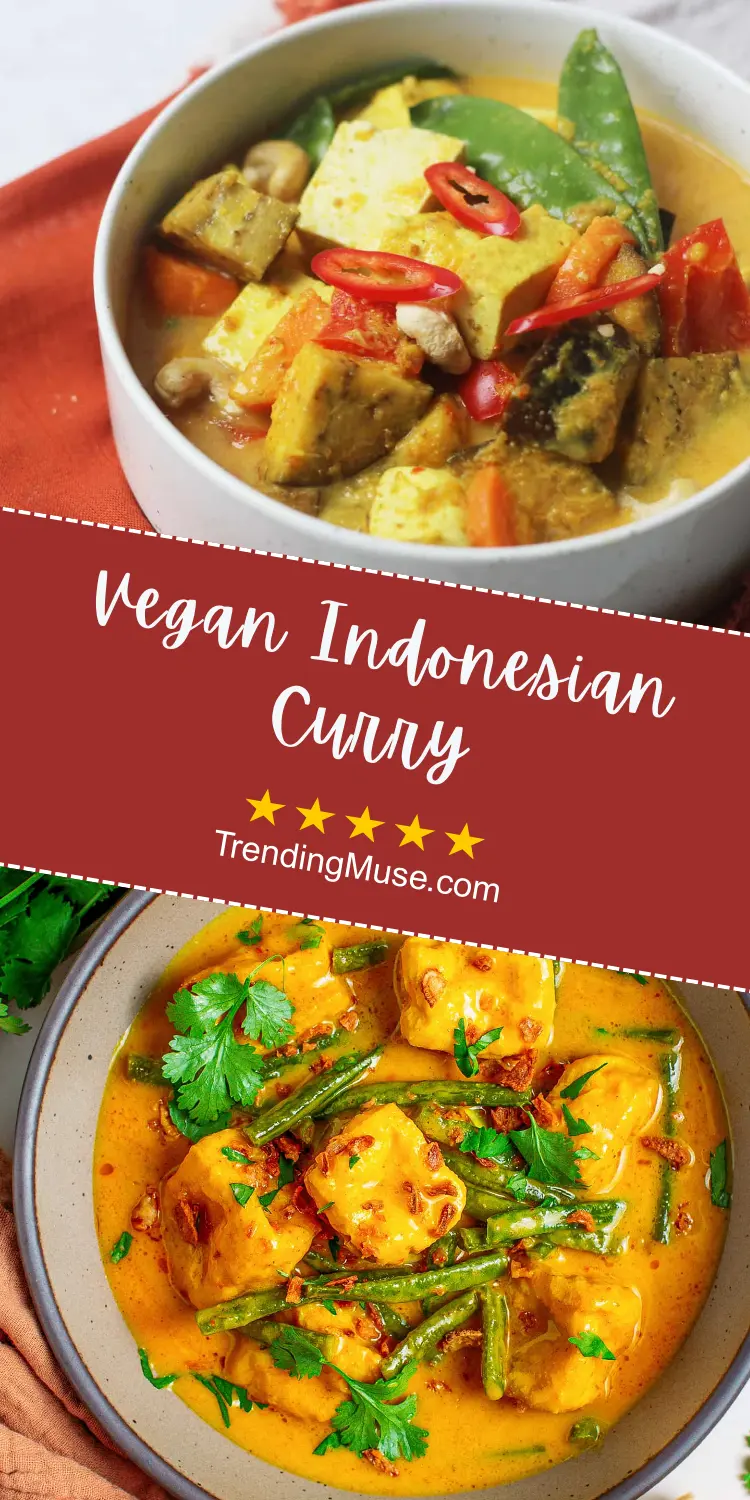 Vegan Indonesian Curry, Indonesian Vegan Recipes, Indonesian Vegetable Curry Dish, Traditional Indonesian Curry, Indonesian Curry Dish