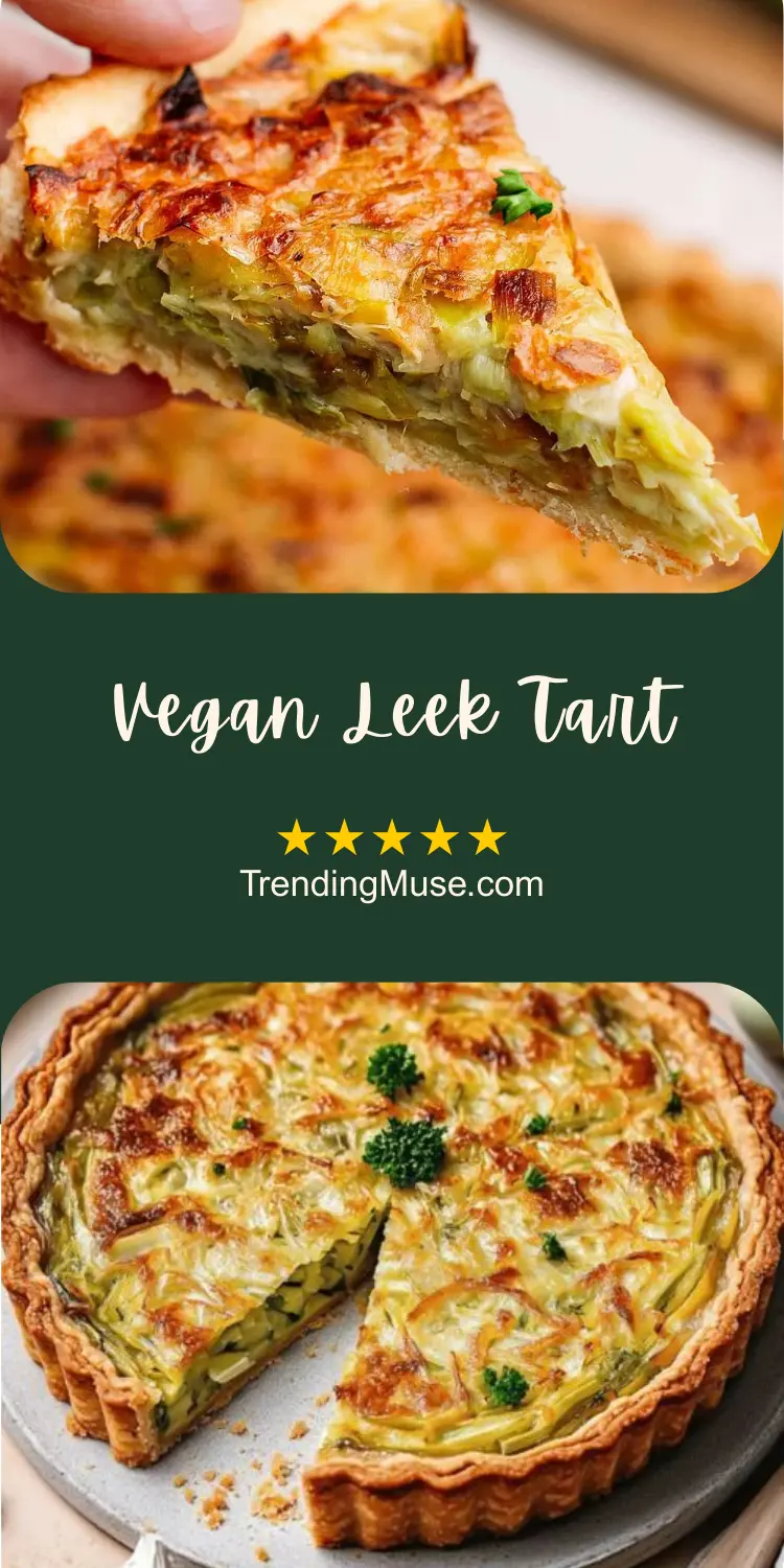 Vegan Leek Tart