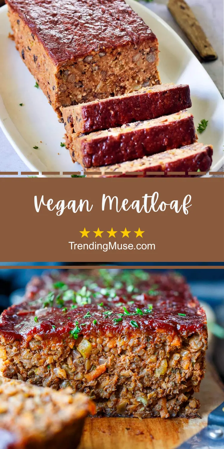 Vegan Meatloaf, Vegan Meatloaf Recipe, Best Vegan Meatloaf, Plant Based Meatloaf, Vegetarian Meatloaf