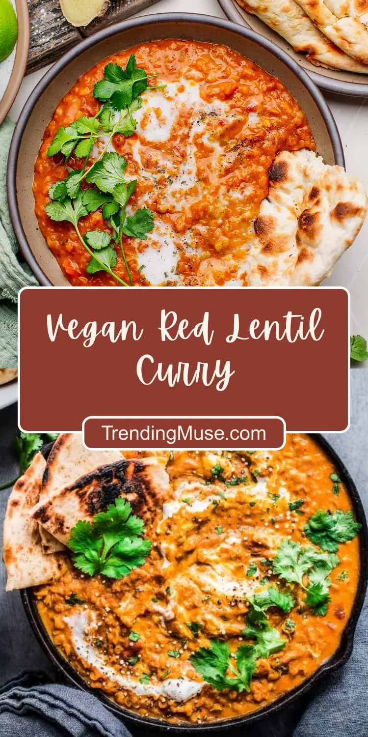 Vegan Red Lentil Curry