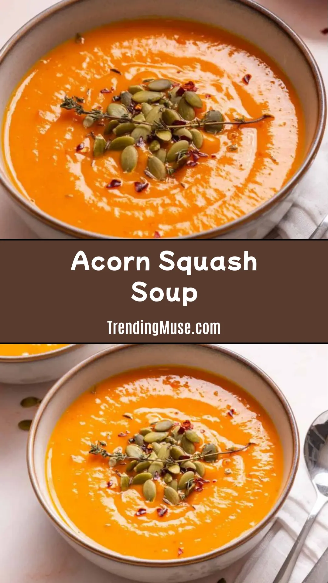 Acorn Squash Soup, Acorn Squash Soup Recipes Easy, Acorn Squash Soup Crockpot, Roasted Acorn Squash Soup, Soup With Acorn Squash