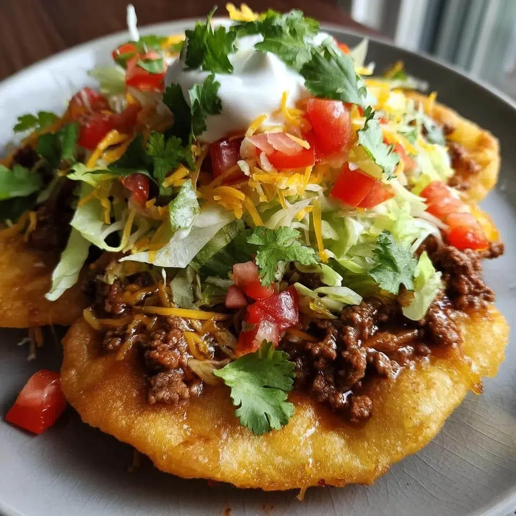 Air Fryer Indian Fry Bread Recipe (Navajo Tacos)