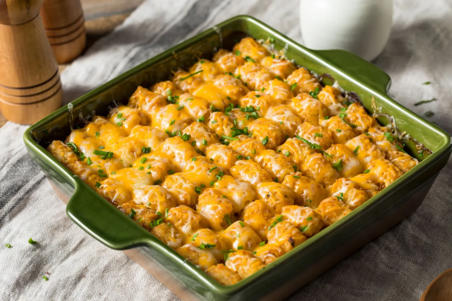 BBQ Tater Tot Casserole