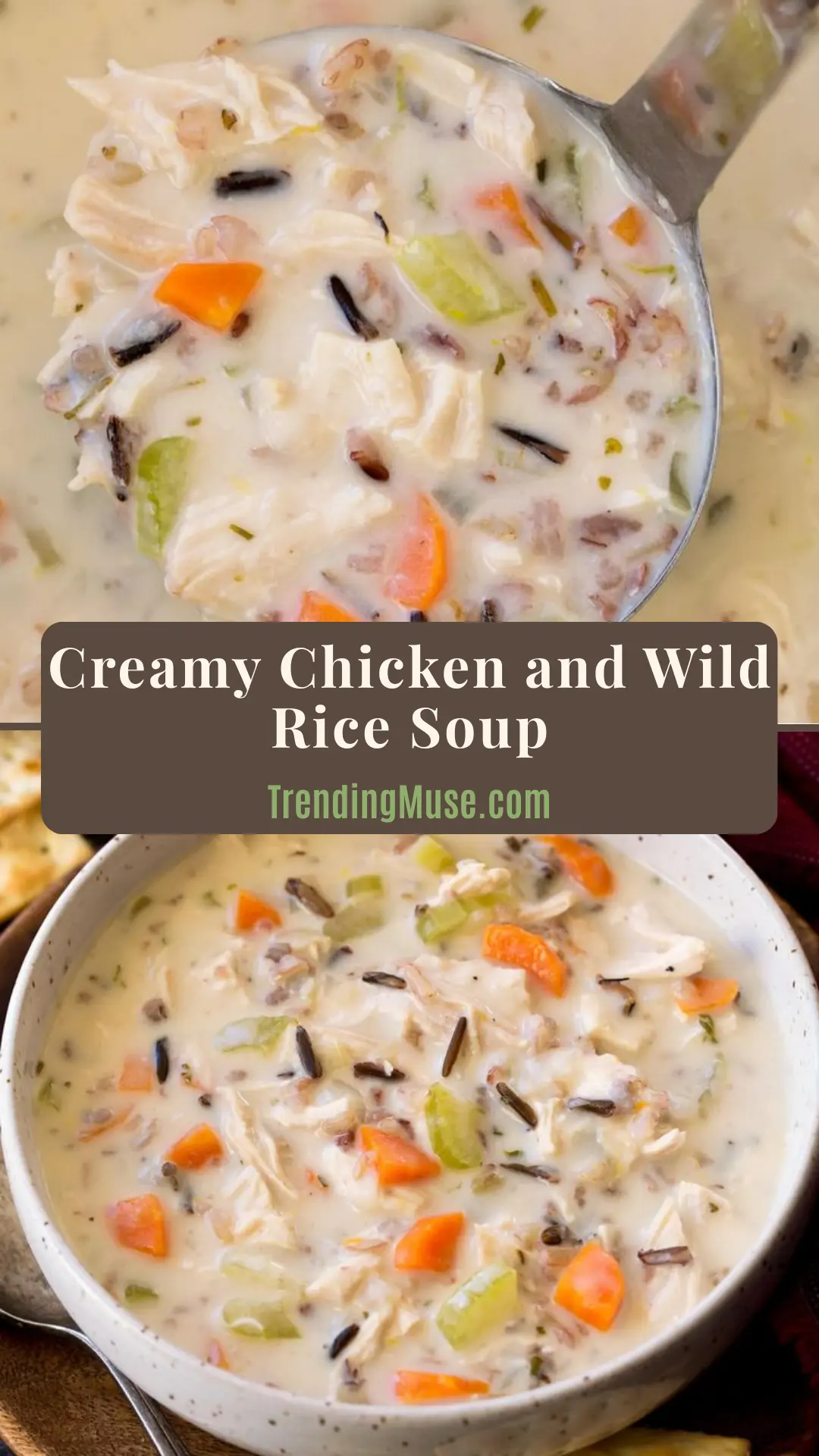 Creamy Chicken and Wild Rice Soup