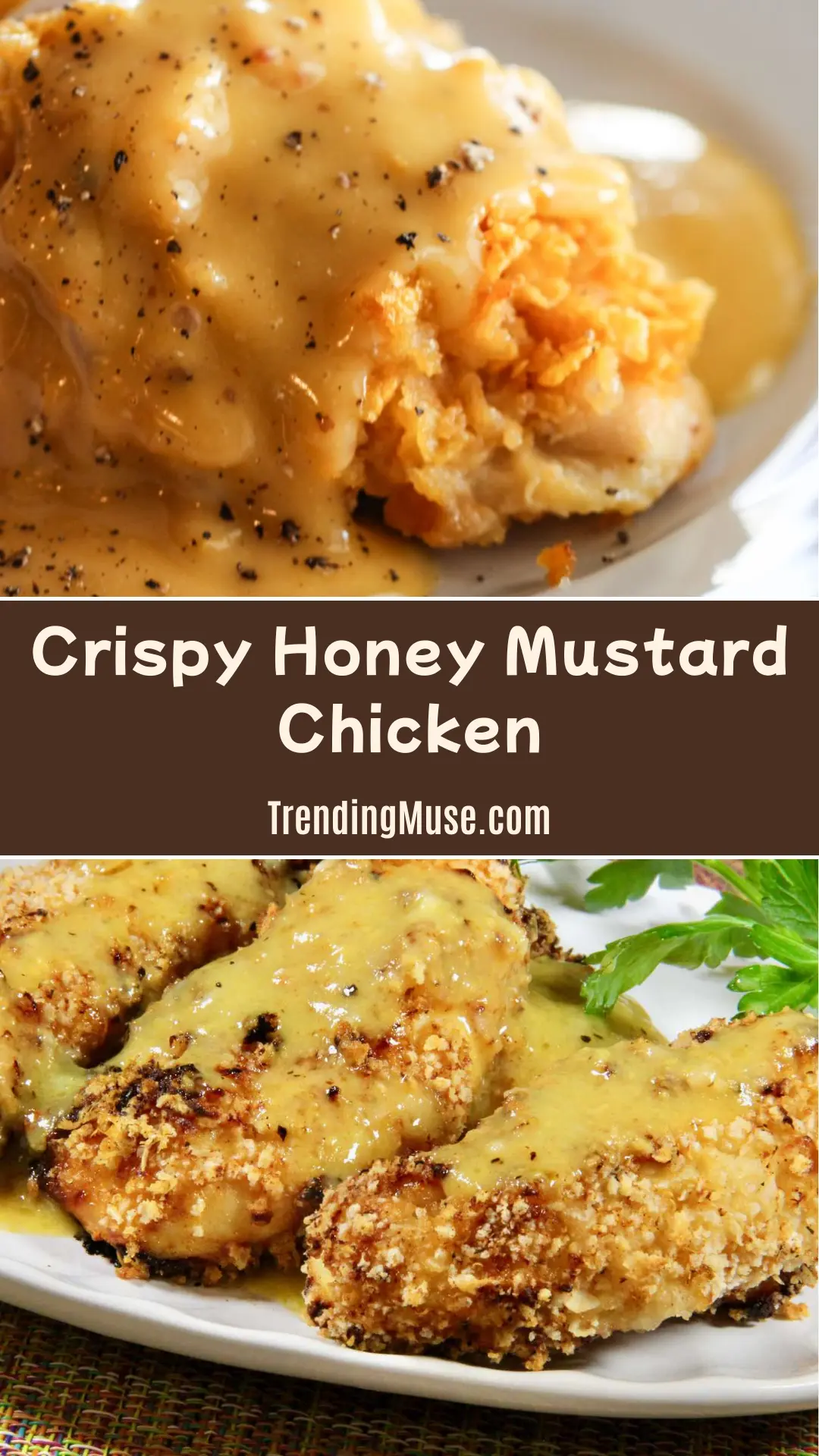 Crispy Honey Mustard Chicken, Crispy Mustard Chicken, Extra Crispy Mustard Fried Chicken, Honey Mustard Fried Chicken