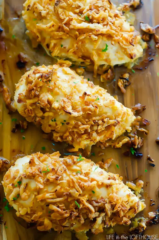 Crispy Onion Chicken Recipe