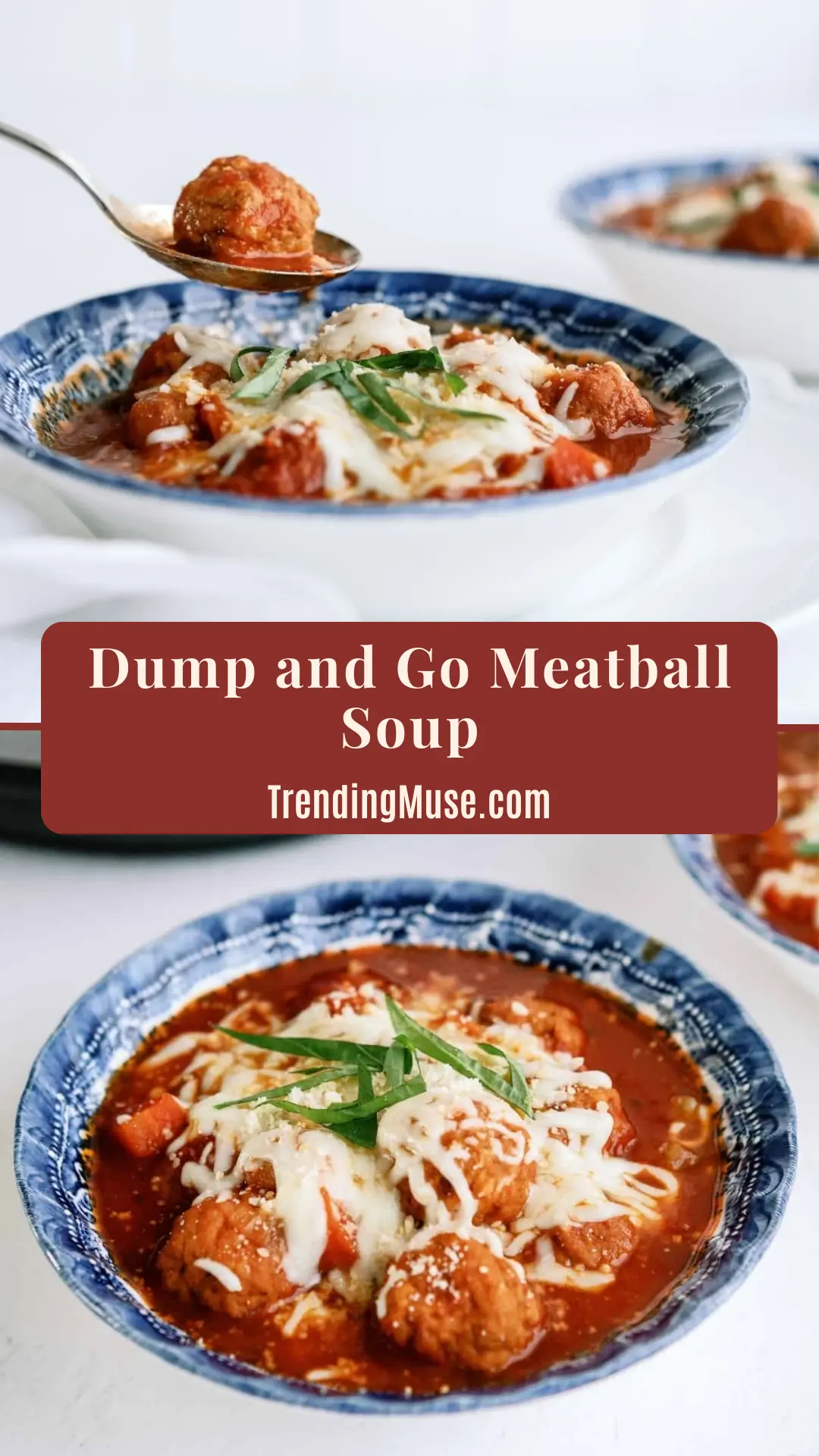 Dump and Go Meatball Soup
