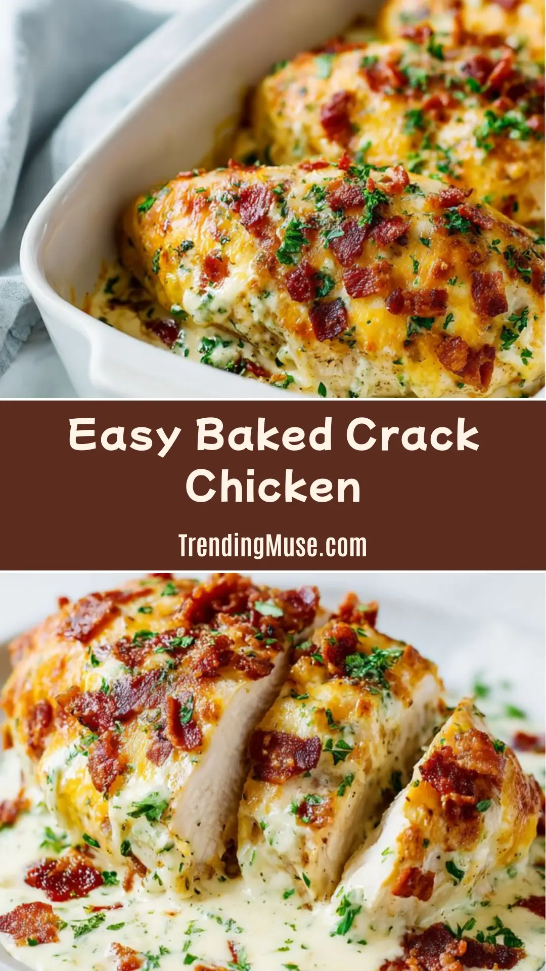 Baked Cracked Chicken Breast, Baked Cracked Chicken, Baked Cracked Chicken Recipes, Easy Baked Cracked Chicken Six Sisters