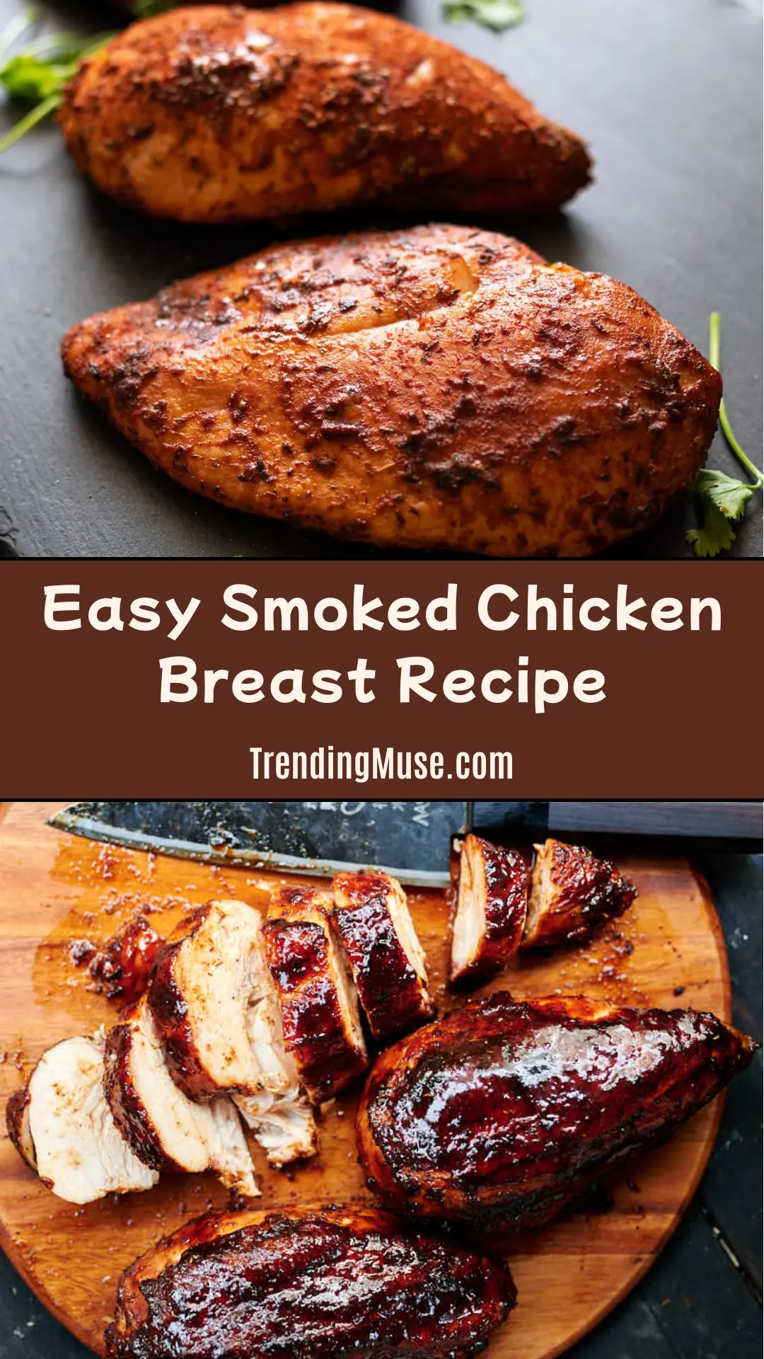 Easy Smoked Chicken Breast Recipe, Smoked Chicken Breast, Chicken Breast Smoker Recipes, Smoker Chicken Breast