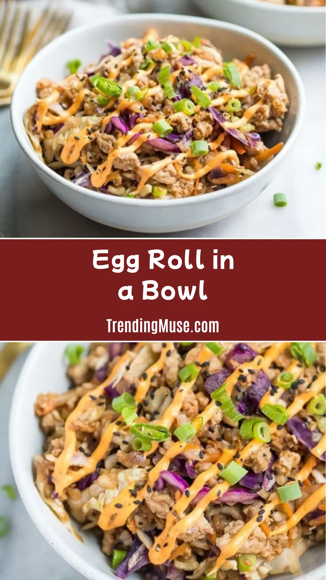 Egg Roll In A Bowl, Egg Roll In A Bowl Recipe, Eggroll In A Bowl, Chicken Egg Roll Bowl