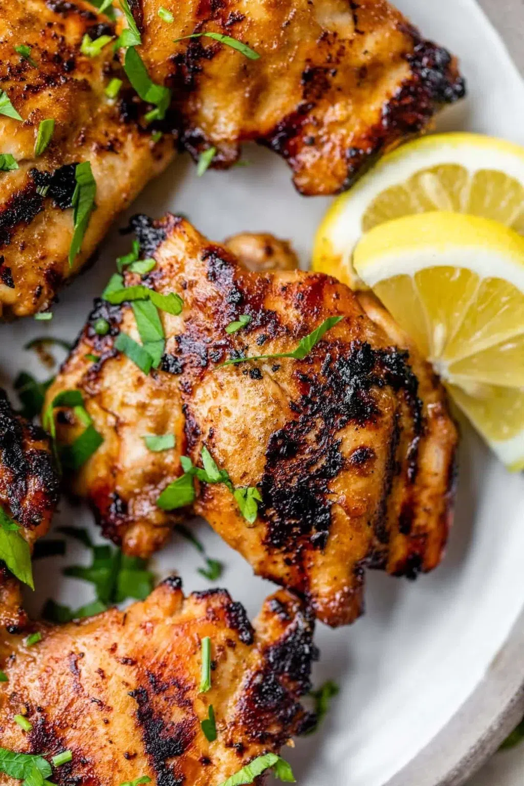 Grilled Boneless Chicken Thighs