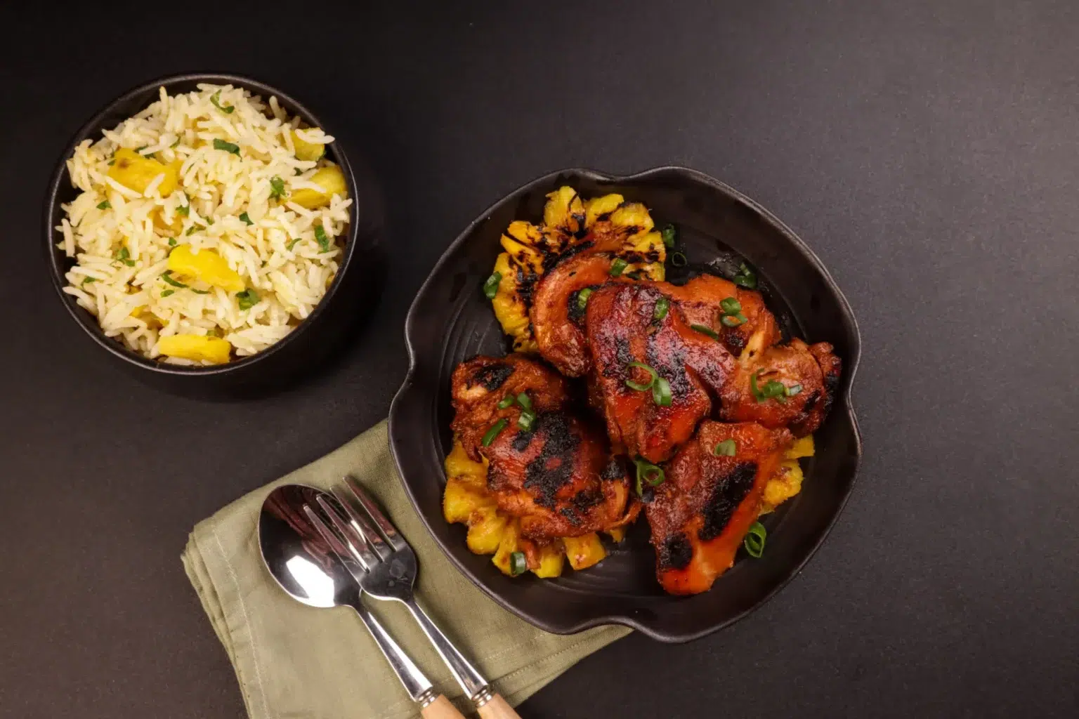 Hawaiian Grilled Chicken Thighs Recipe