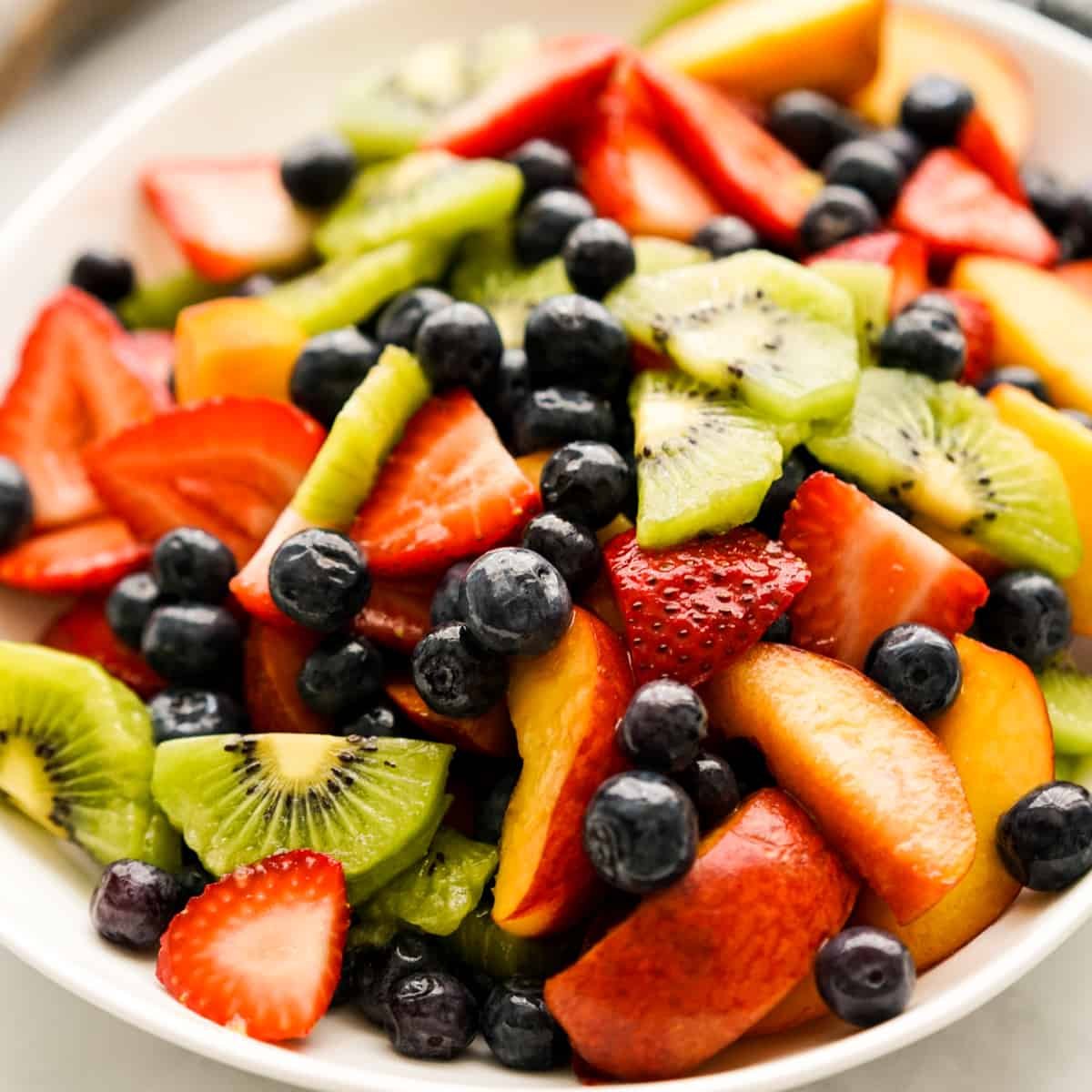Honey Lime Fresh Fruit Salad