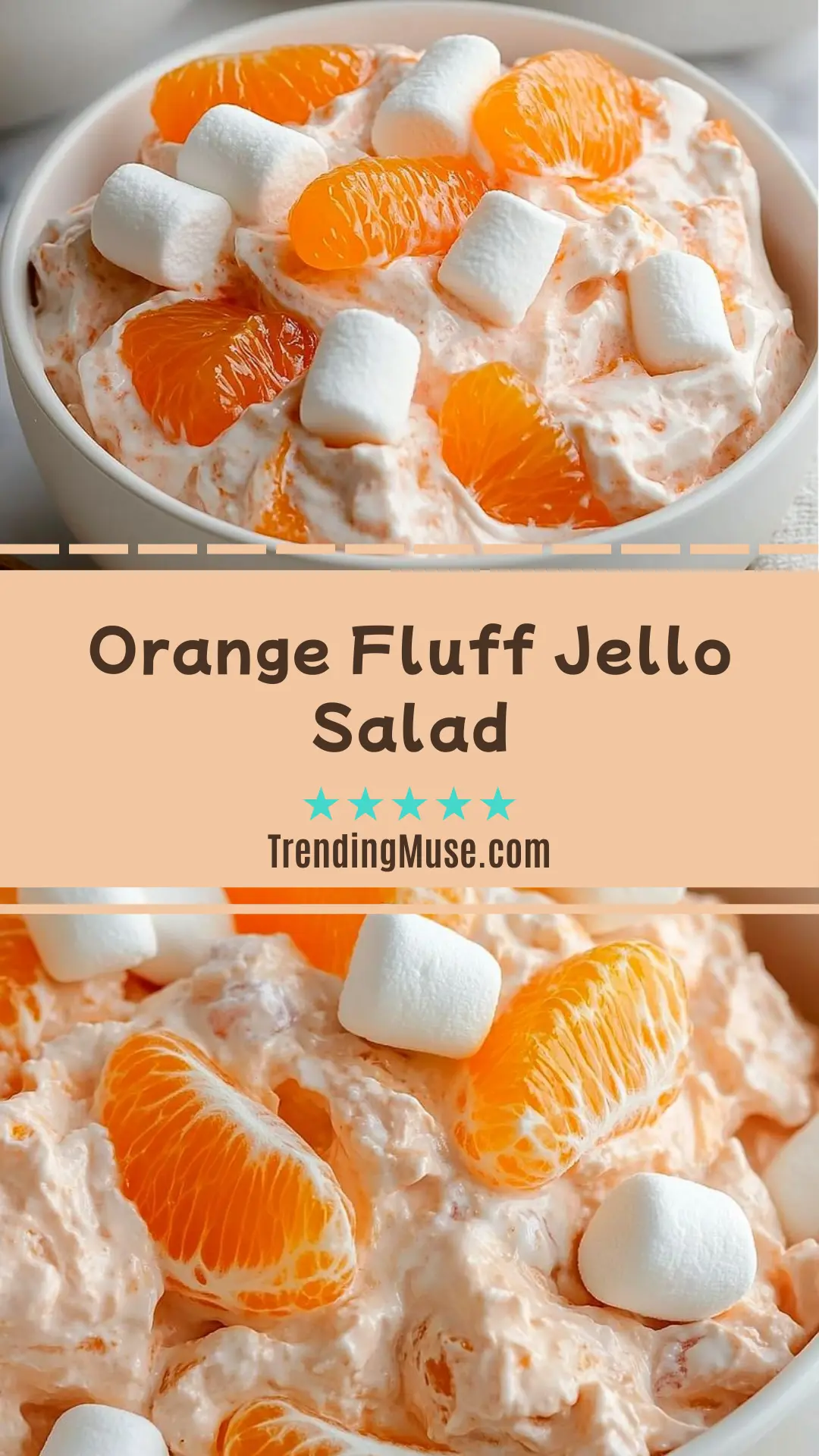 Orange Fluff Jello Salad, Orange Fluff Jello Recipe, Orange Fluff Salad Recipe With Cream Cheese, Orange Fluff Salad Recipes, Orange Fluff Jello Salad Recipe