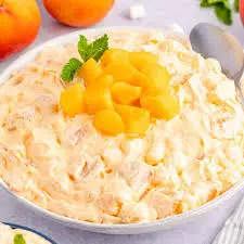 Peach Jello Fluff Salad