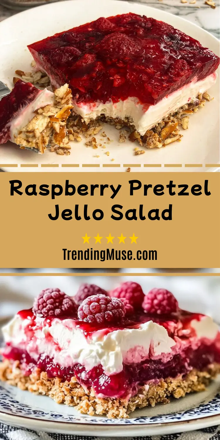 Raspberry Pretzel Jello Salad, Raspberry Pretzel Jello Salad Recipe, Raspberry Pretzel Jello Dessert, Raspberry Pretzel Salad, Pretzel Jello Salad Raspberry