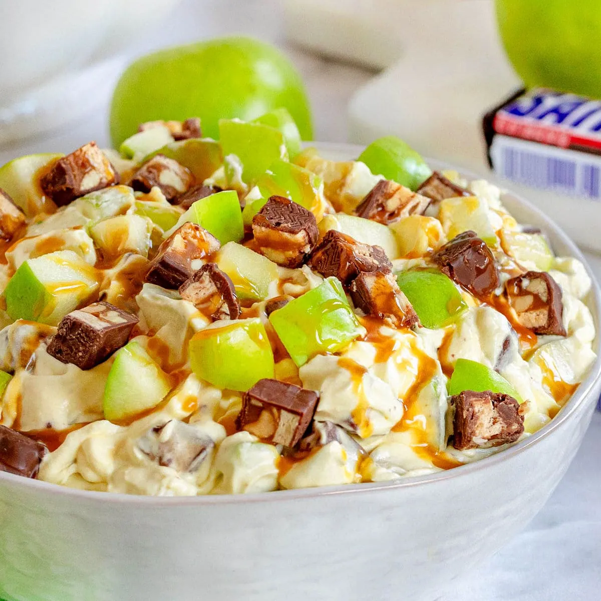 Snickers Apple Pudding Salad