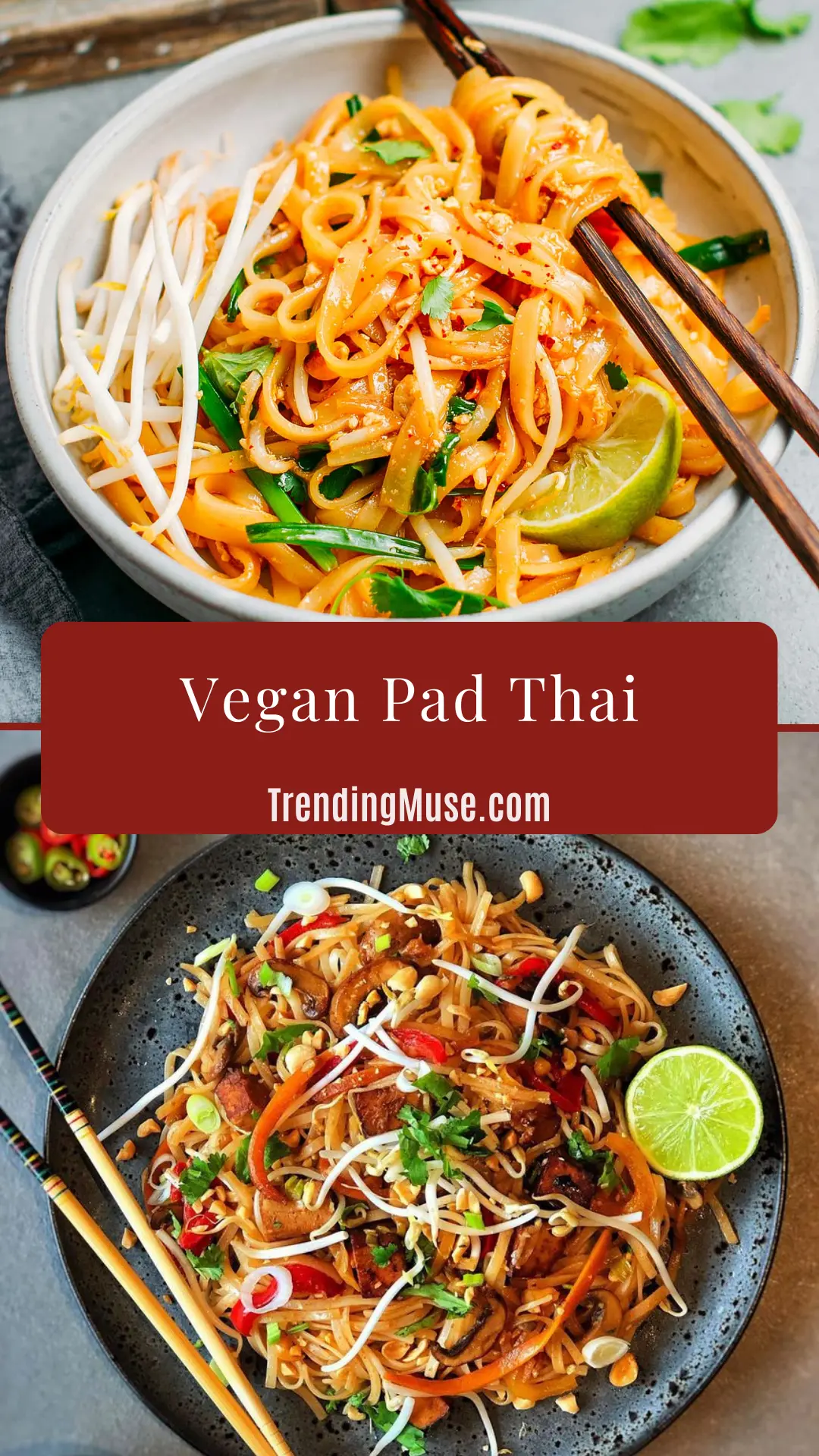 Vegan Pad Thai, Vegan Pad Thai Recipe, Vegan Pad Thai Recipe Tofu, Easy Vegan Pad Thai, How To Make Vegan Pad Thai
