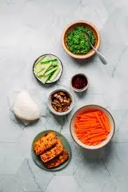 Vegan Tofu Bao with Kale Pesto