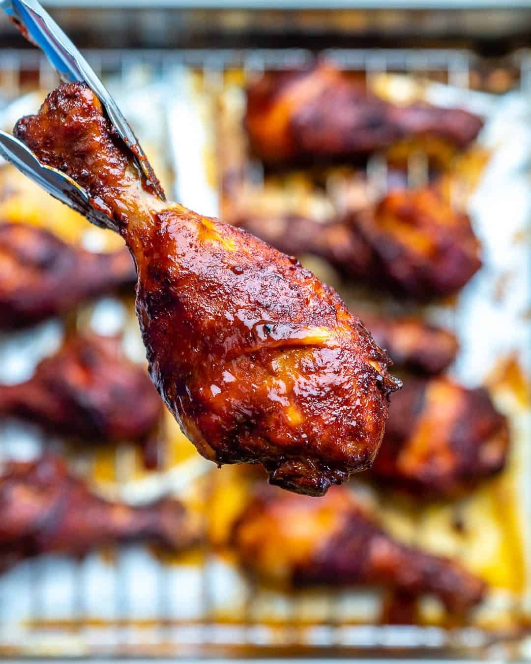 Baked BBQ Chicken Drumsticks