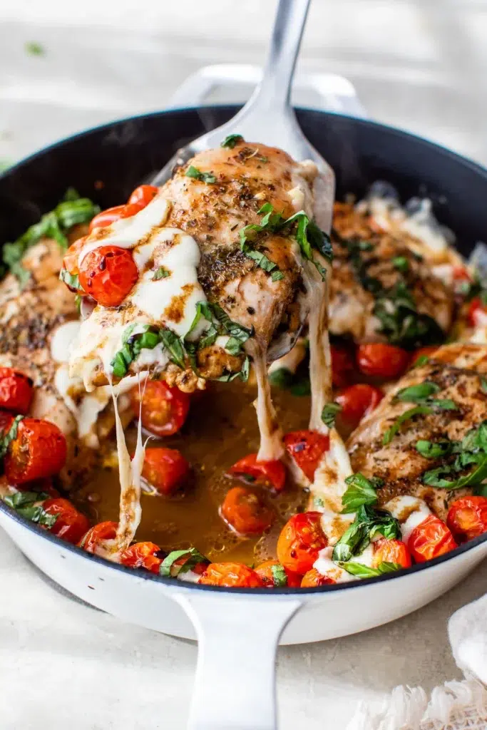 Baked Caprese Chicken