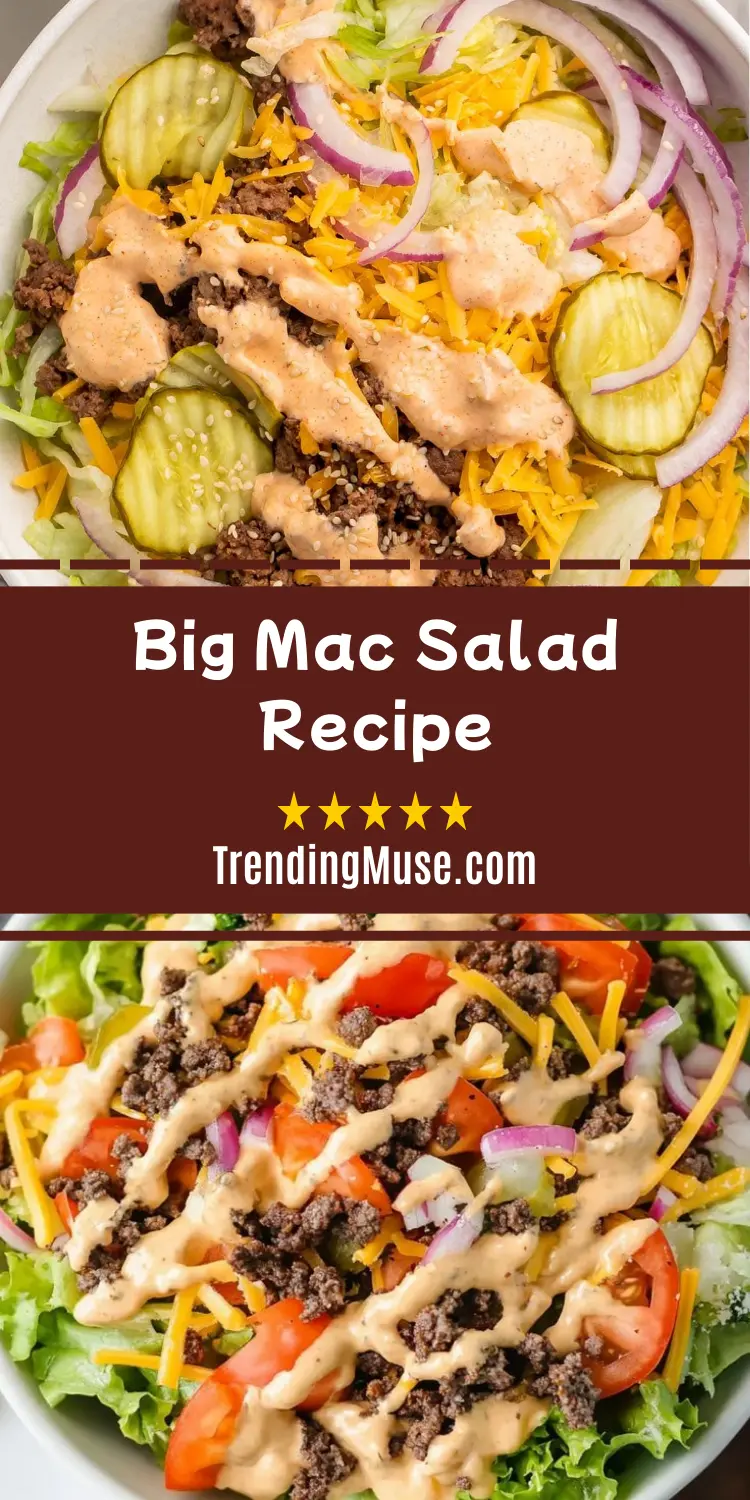 Big Mac Salad Recipe