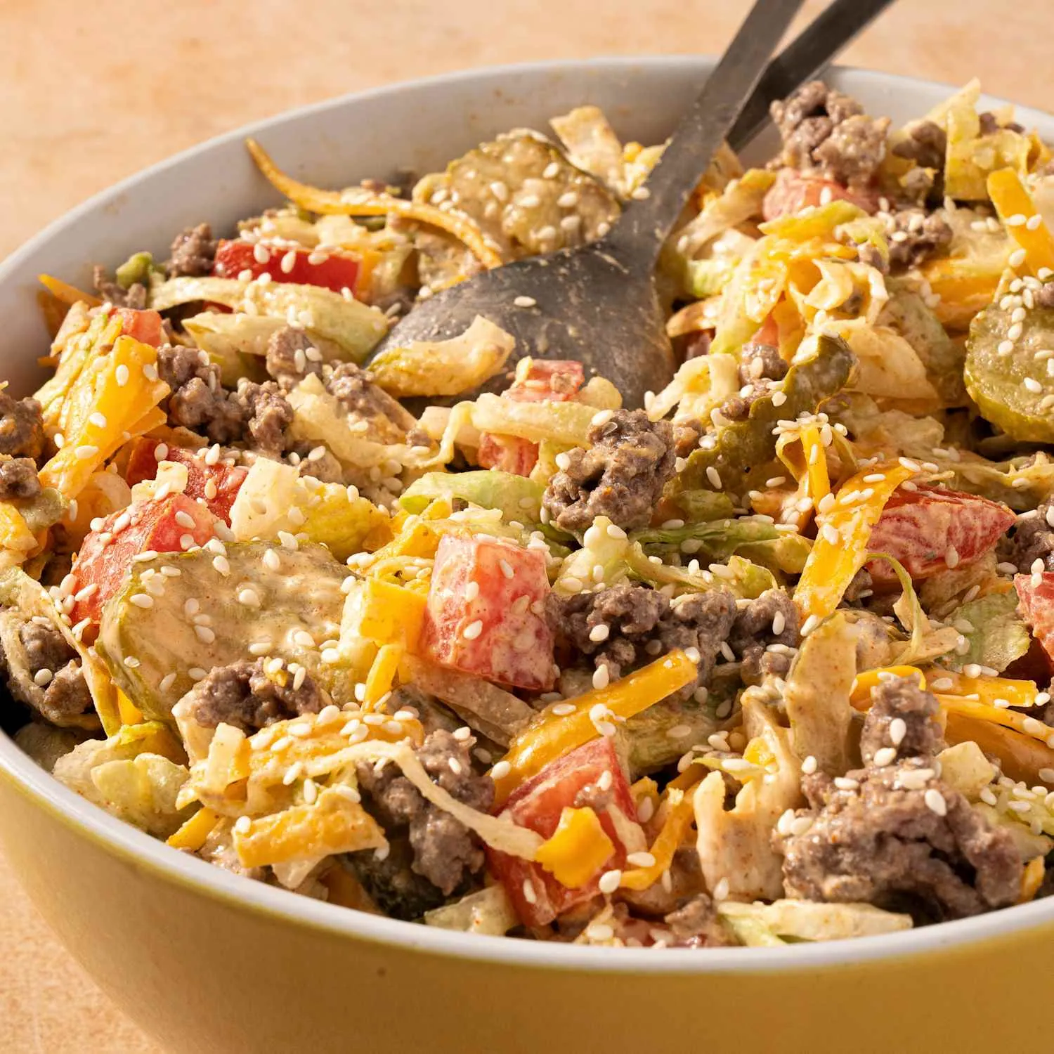 Big Mac Salad Recipe