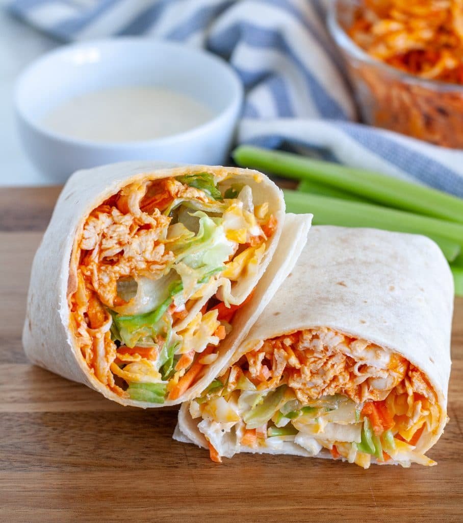 Buffalo Chicken Wraps