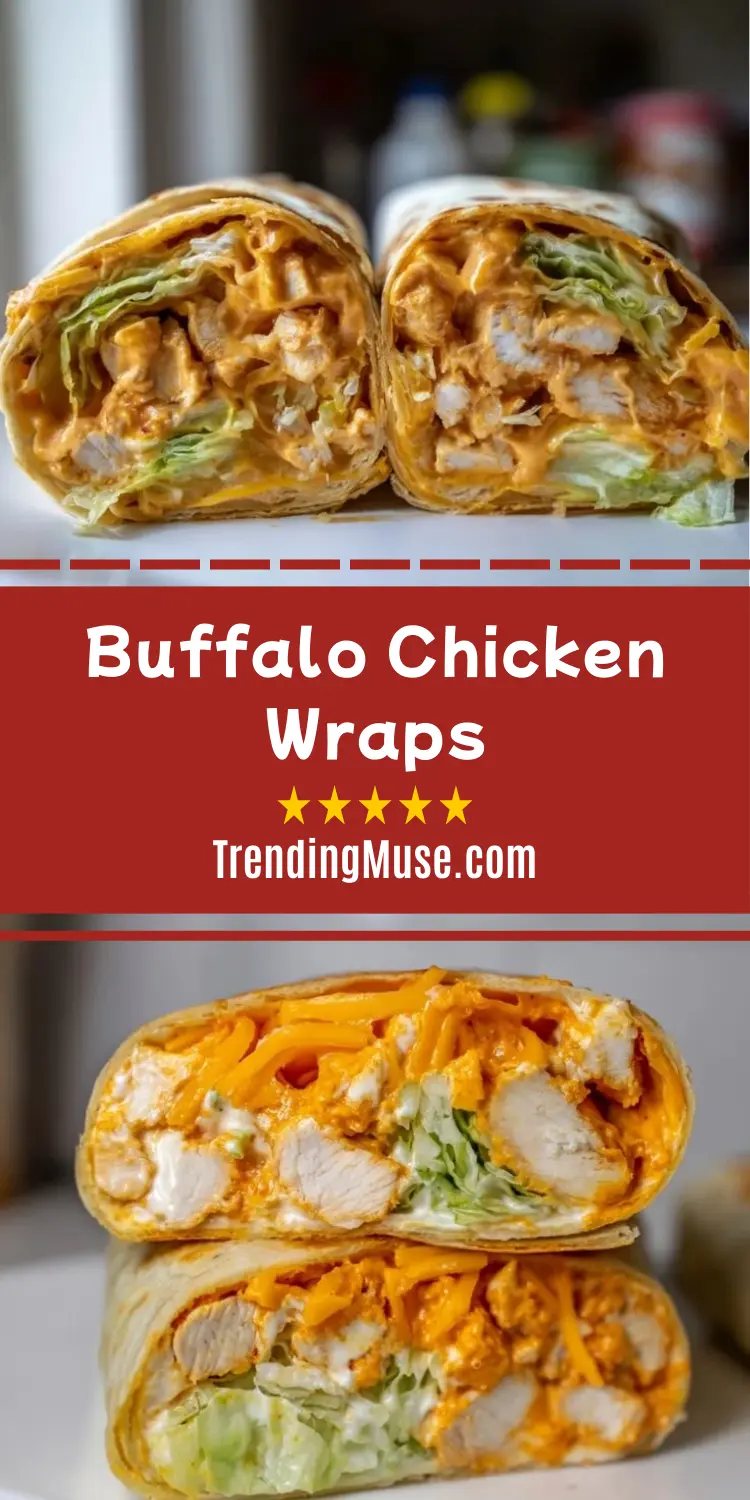 Buffalo Chicken Wraps