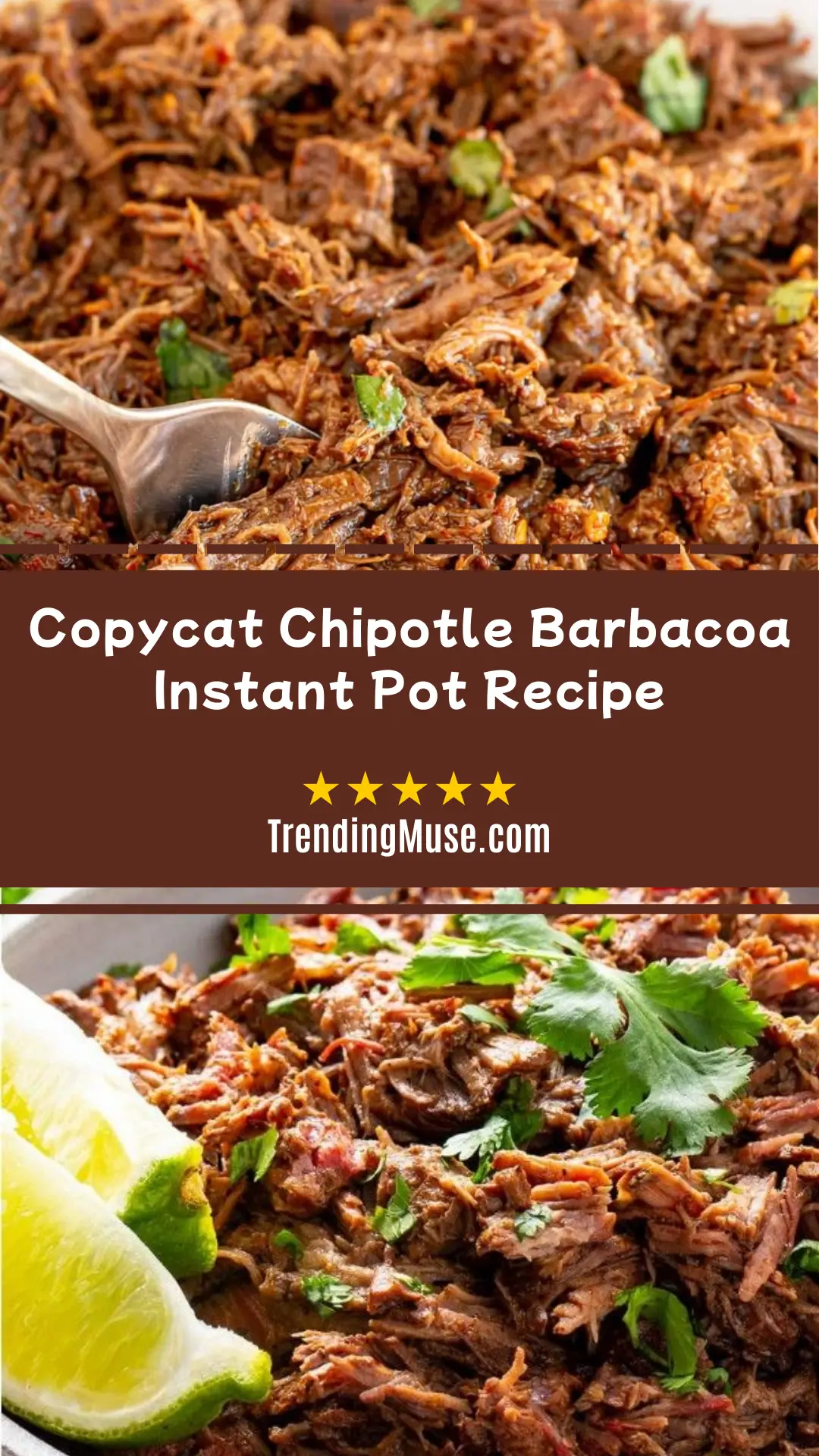 Copycat Chipotle Barbacoa, Copycat Chipotle Barbacoa Instant Pot, Chipotle Barbacoa Recipe Instant Pot, Instant Pot Beef Barbacoa, Barbacoa Recipe Instant Pot