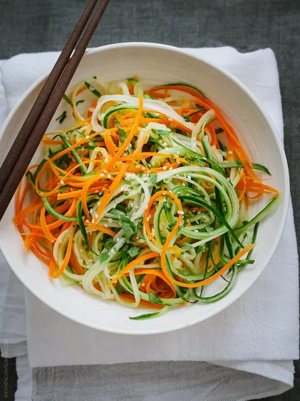 Cucumber Carrot Salad