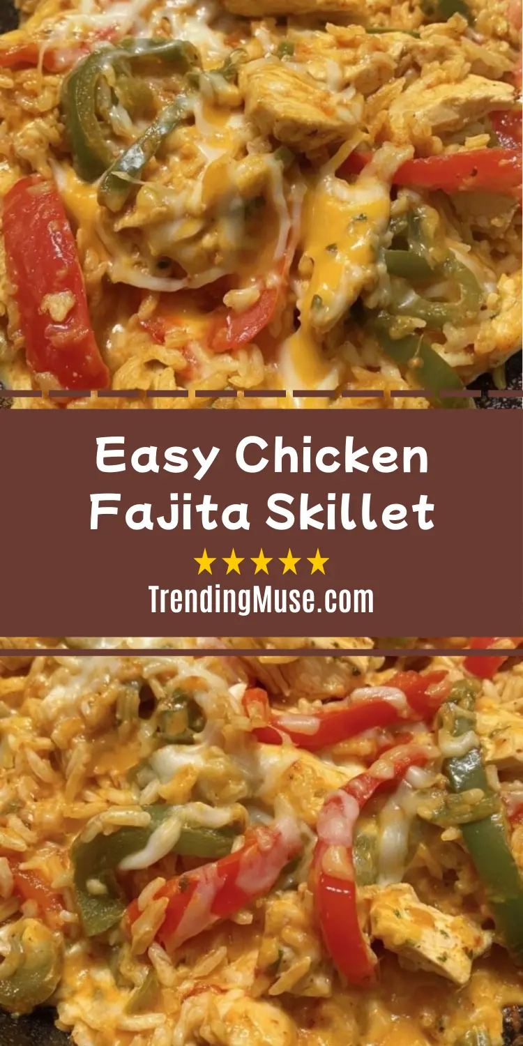 Easy Chicken Fajita Skillet