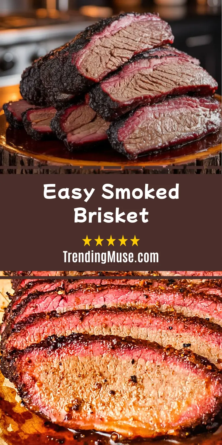 Easy Smoked Brisket, Smoked Brisket Recipe, Best Smoked Brisket, Smoked Brisket Cooking Instructions, Brisket On The Smoker, Brisket In Smoker, Smoked Beef Brisket, Smoker Brisket Recipes, Pellet Smoker Brisket, Tender Smoked Brisket, Traeger Brisket Recipes, Texas Style Brisket, Smoked Brisket Rub, Smoked Brisket Pellet Smoker, How To Cook A Brisket In A Smoker