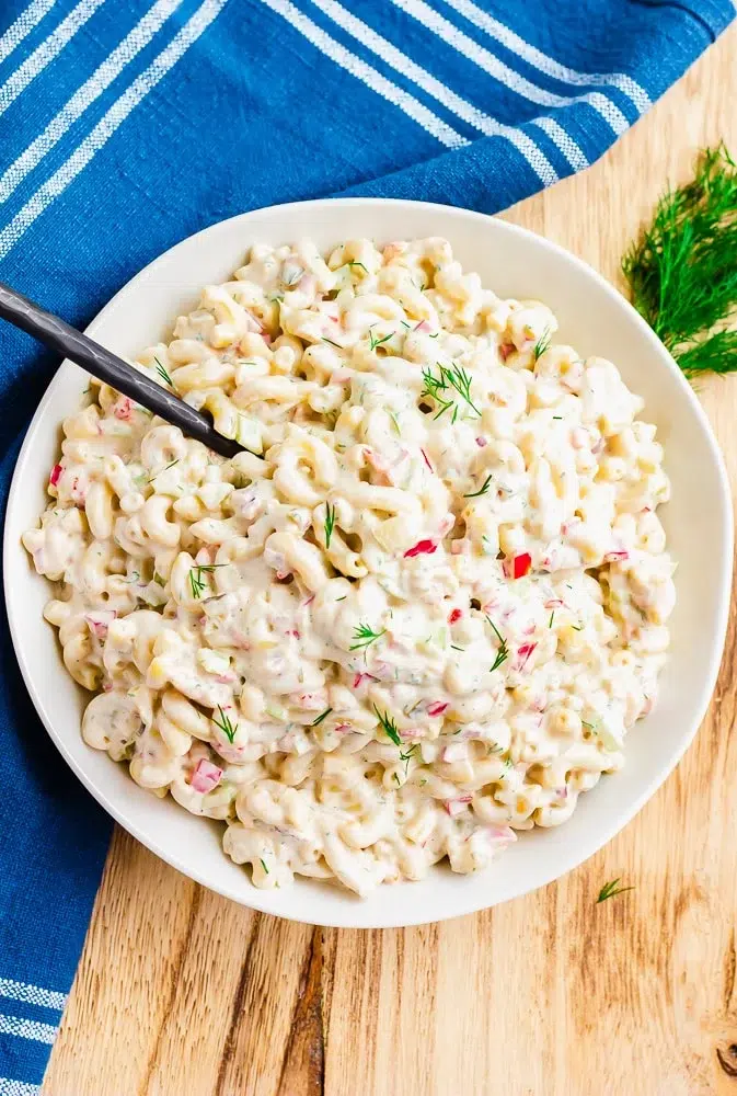Easy Vegan Macaroni Salad