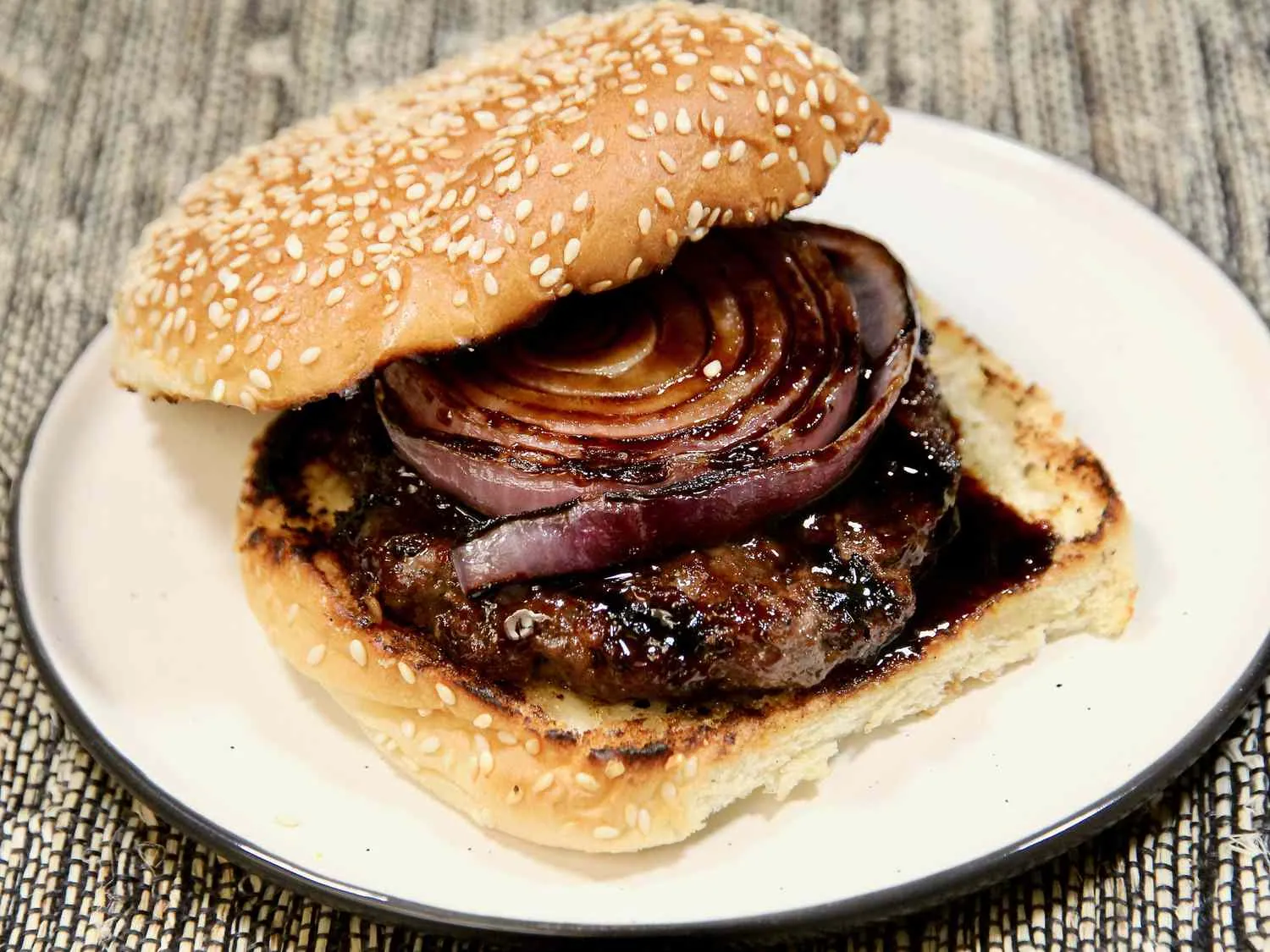 Grilled Teriyaki Burgers
