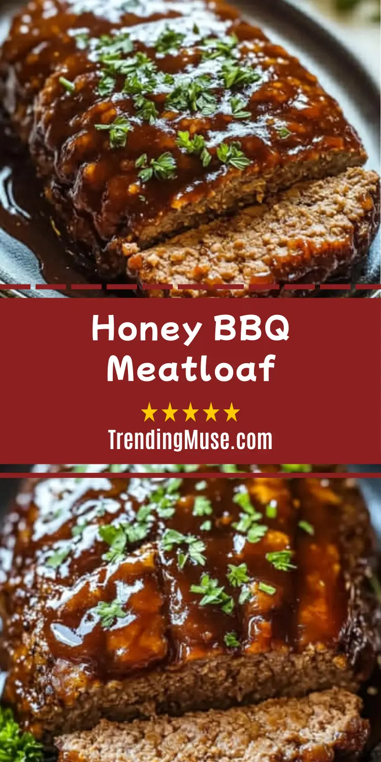 Honey BBQ Meatloaf, Honey Barbecue Meatloaf, Honey Bbq Meatloaf Recipe, Easy Honey Bbq Meatloaf, Bbq Glazed Meatloaf, Bbq Meatloaf Recipes, Meatloaf With Bbq Sauce, Barbecue Meatloaf, Sweet Bbq Meatloaf, Honey Bbq Meatloaf Recipe, Cheesy Bbq Meatloaf, Smoked Meatloaf With Bbq Glaze, Bbq Cheeseburger Meatloaf, Bbq Ground Beef Meatloaf, Meatloaf Recipes Bbq Sauce