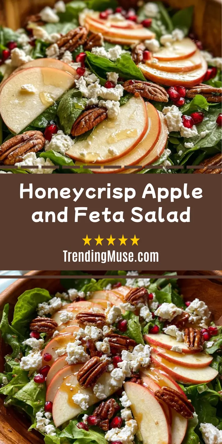 Honeycrisp Apple and Feta Salad