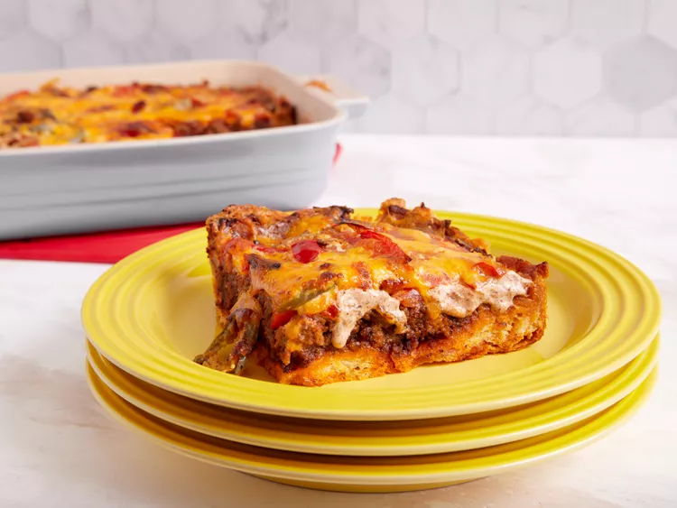 John Wayne Casserole (Beef and Biscuit Casserole)