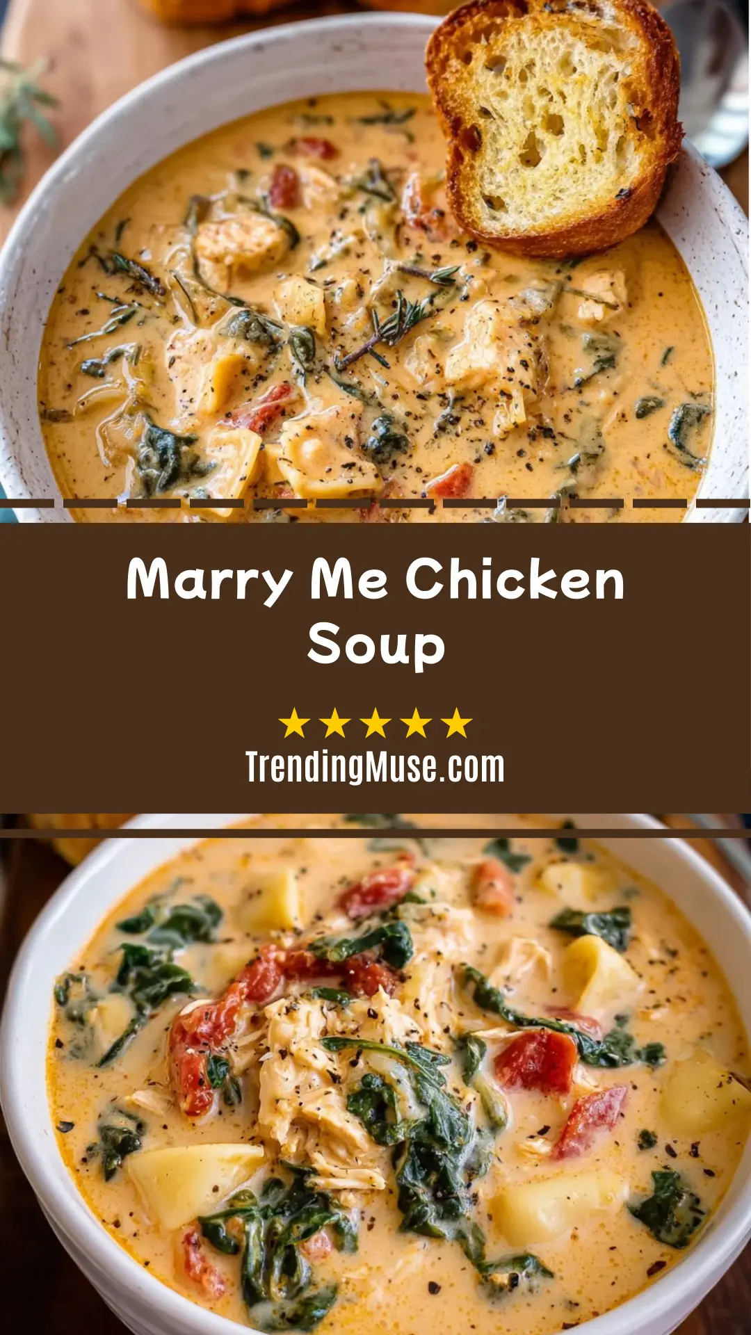 Healthy Family Dinners, Mary Me Chicken Soup, Marry Me Chicken Soup Recipe, Marry Me Chicken Soup, Homemade Chicken Soup